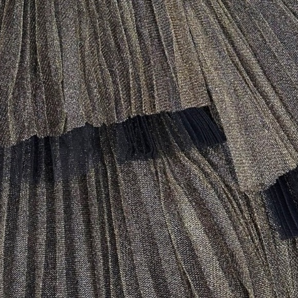 Marc jacobs gold tulle dress midi size 0 - Picture 4 of 15